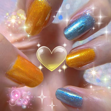 💛ꫛꫀꪝ✧‧˚ネイル💛﻿
﻿
使用したネイル🌈﻿
NAILHOLIC グラマーグリッターYE571﻿
NAILHOLIC フューチャーメタルBL940﻿
﻿
オレンジっぽいYEがマンゴーみたいで可愛い🥭BLもラメが細かくてくすみブルーでお気に入り💙﻿
﻿
フレンチにしたり、マットネイルの上に重ねても可愛いカラー💖﻿
﻿
最近はベタ塗りが好き🎀﻿
﻿
#ネイルホリック﻿
#ラメネイル﻿
#メタルネイル﻿
#夏ネイル﻿
#セルフネイル﻿
#自爪﻿
#ネイル﻿
#マニュキア﻿
#ポリッシュ﻿
#ジェル風ネイル﻿
#NAILHOLIC﻿
#nailholic_kose﻿
#地雷ネイル﻿
#地雷系ネイル﻿
#地雷系﻿
#量産型ネイル﻿
#量産型系ネイル﻿
#量産型﻿
#ダークネイル﻿
#可愛いネイル﻿
@nailholic_kose #おうち美容紹介 の画像 その0