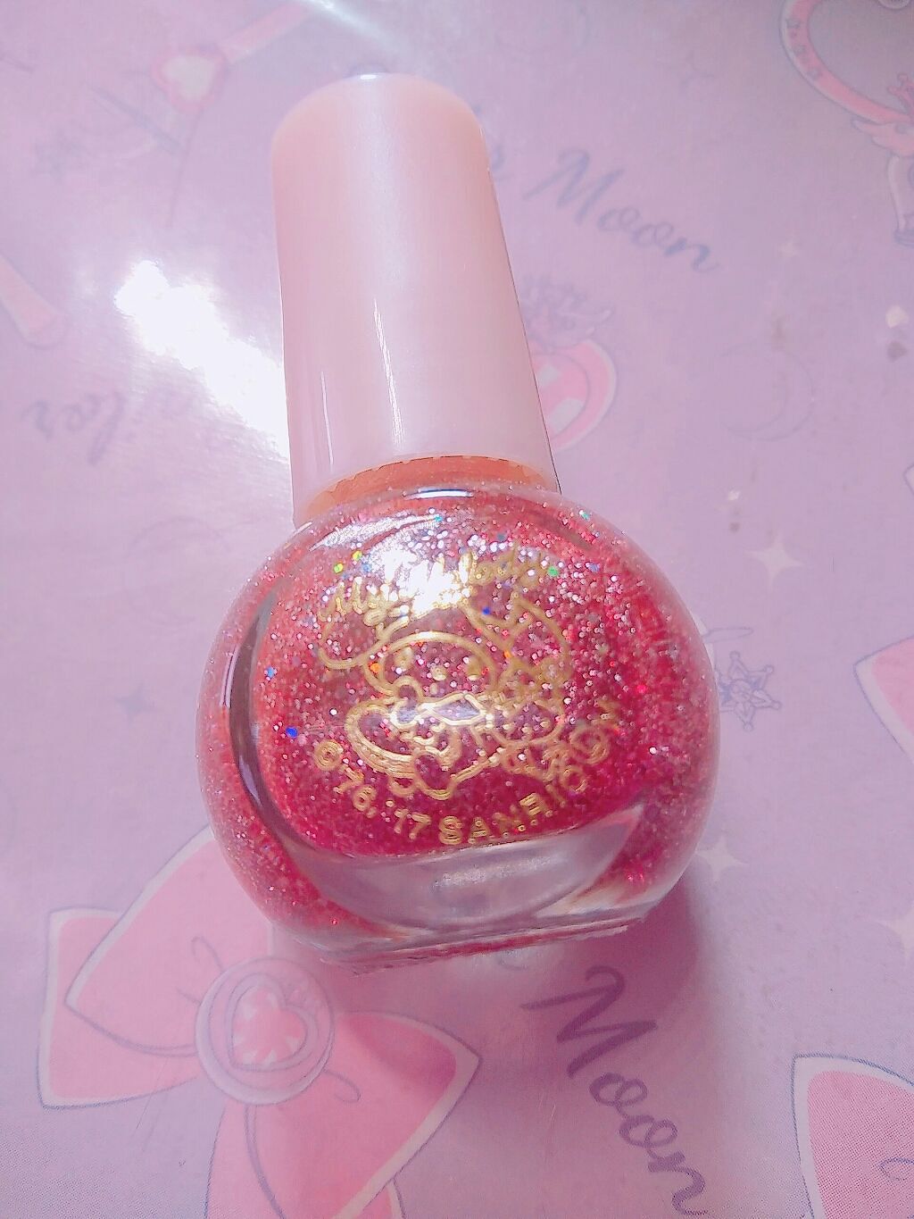 サンリオネイル/DAISO/マニキュアを使ったクチコミ(1枚目)