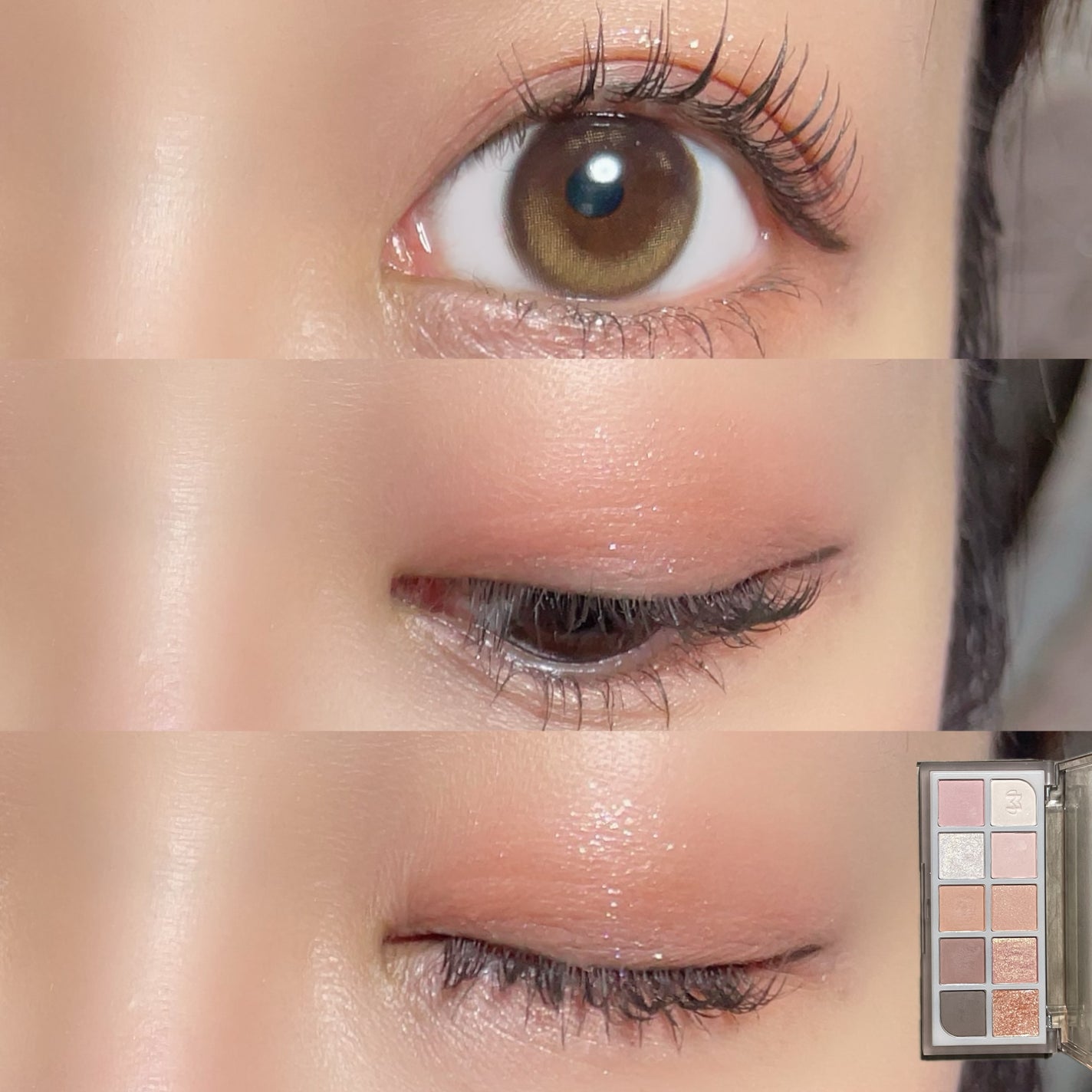 MDショールモーメント アイシャドウパレット/mude/アイシャドウパレットを使ったクチコミ(1枚目)