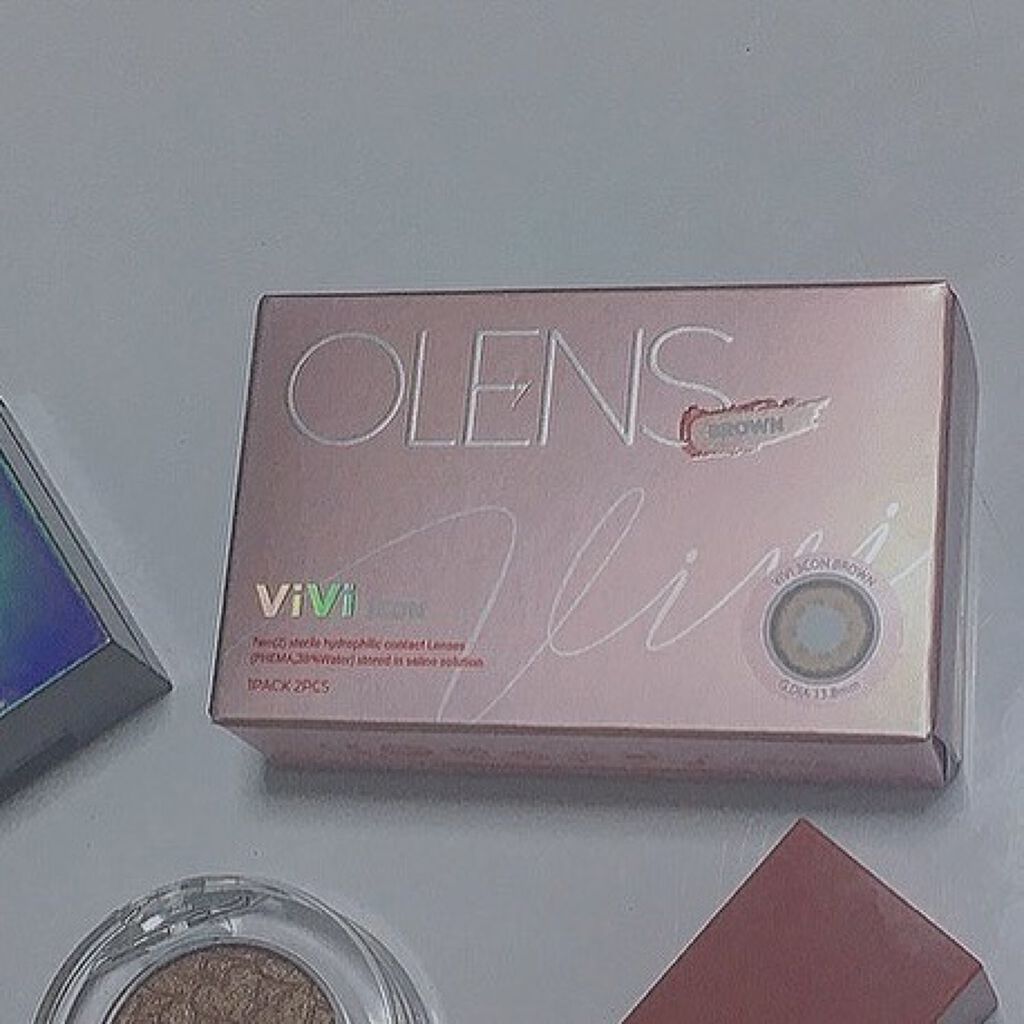 vivi3con/OLENS/カラーコンタクトレンズを使ったクチコミ（1枚目）