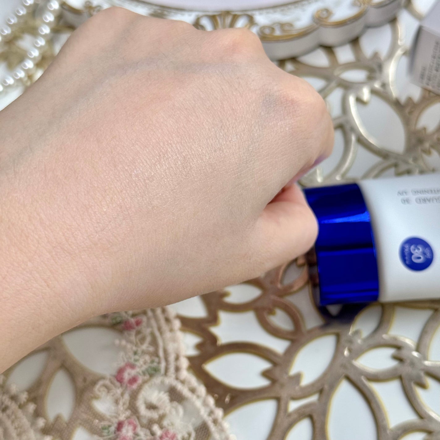 サンガード50+ プロテクトUV(SPF50+・PA++++)/ファンケル/日焼け止めミルクを使ったクチコミ(5枚目)