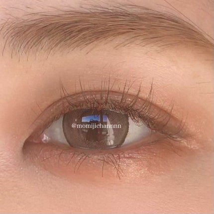 single eye color(mable) se-01 コルク/la peau de gem./単色アイシャドウを使ったクチコミ(2枚目)