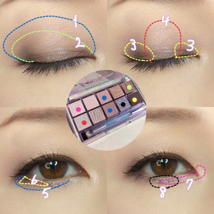 プロ アイ パレット/CLIO/アイシャドウパレットを使ったクチコミ(4枚目)