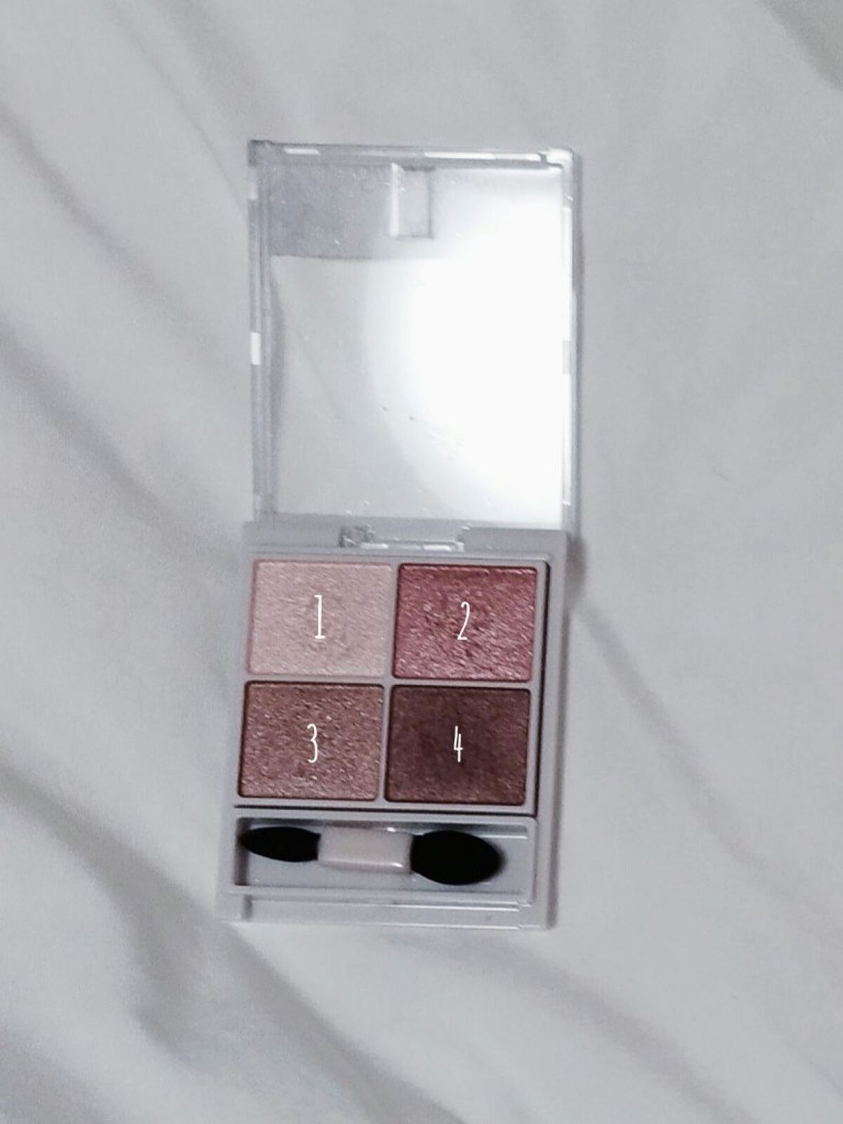 シルキースフレアイズ/キャンメイク/アイシャドウパレットを使ったクチコミ（3枚目）