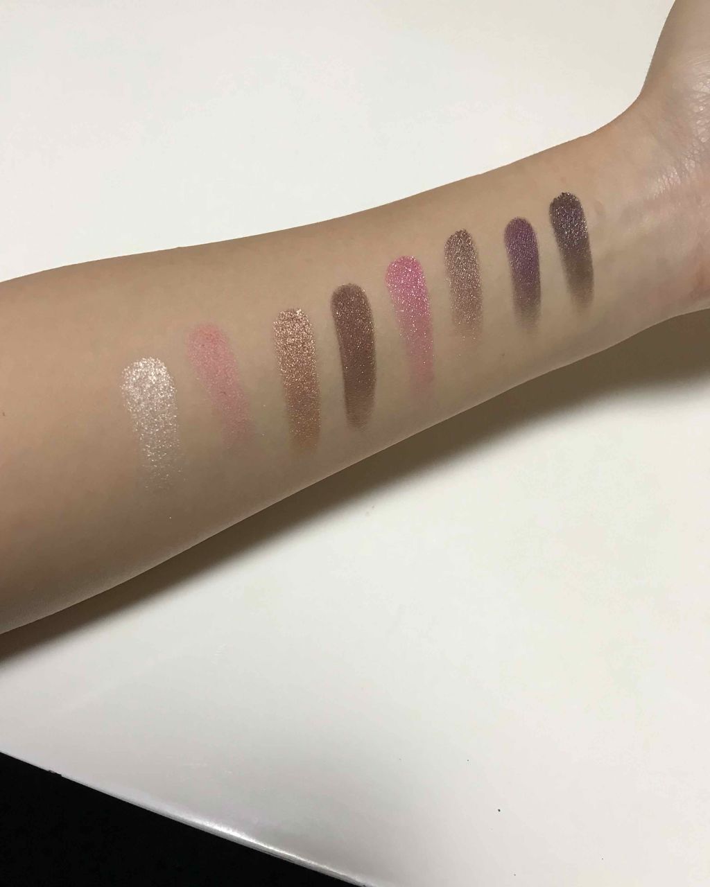 グラマラスリッチ アイパレット (クリスマスコフレ 2018)/Visée/メイクアップキットを使ったクチコミ(3枚目)