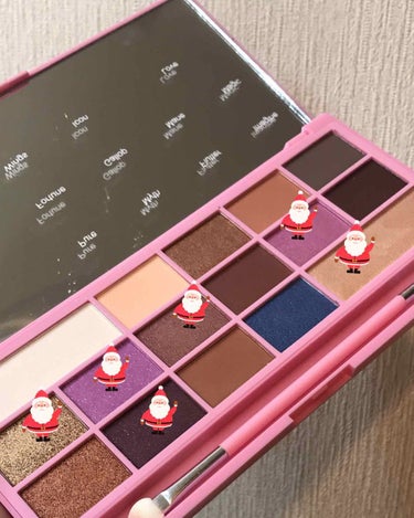 アイシャドウパレット アイラブチョコレート ユニコーンラブ/MAKEUP REVOLUTION/アイシャドウパレットを使ったクチコミ（2枚目）