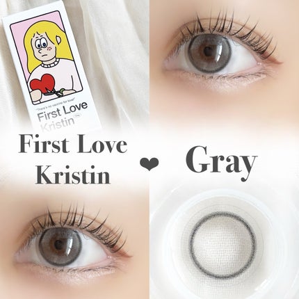 First Love Kristen/Hapa kristin/カラーコンタクトレンズを使ったクチコミ(1枚目)