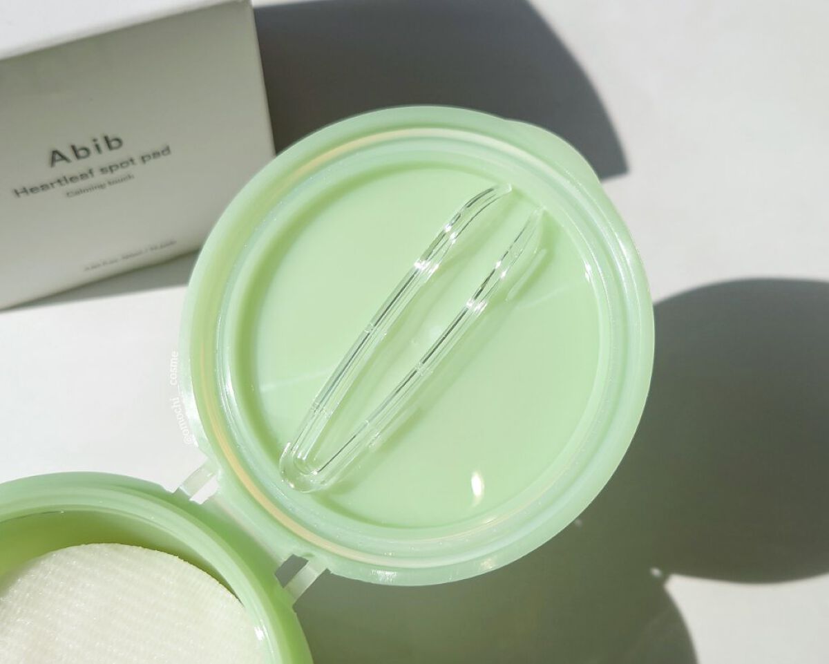 ドクダミカーミングタッチスポットパッド/Abib /トナーパッドを使ったクチコミ（3枚目）