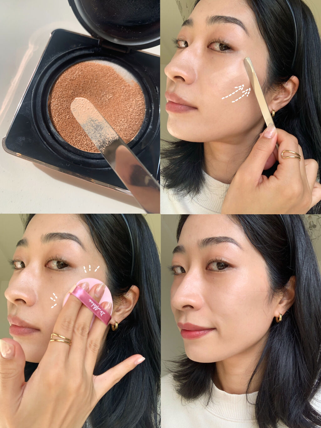 オーロラ カバー クッション/Dr.Althea/クッションファンデーションを使ったクチコミ（2枚目）