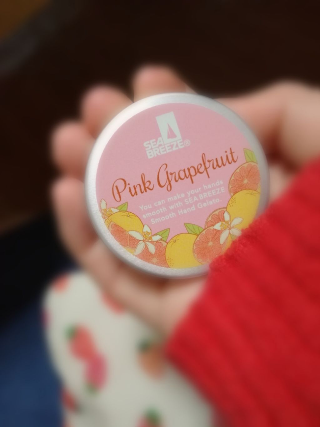 シーブリーズ　スムースハンドジェラート（ピンクグレープフルーツ）/シーブリーズ/ハンドクリームを使ったクチコミ（3枚目）