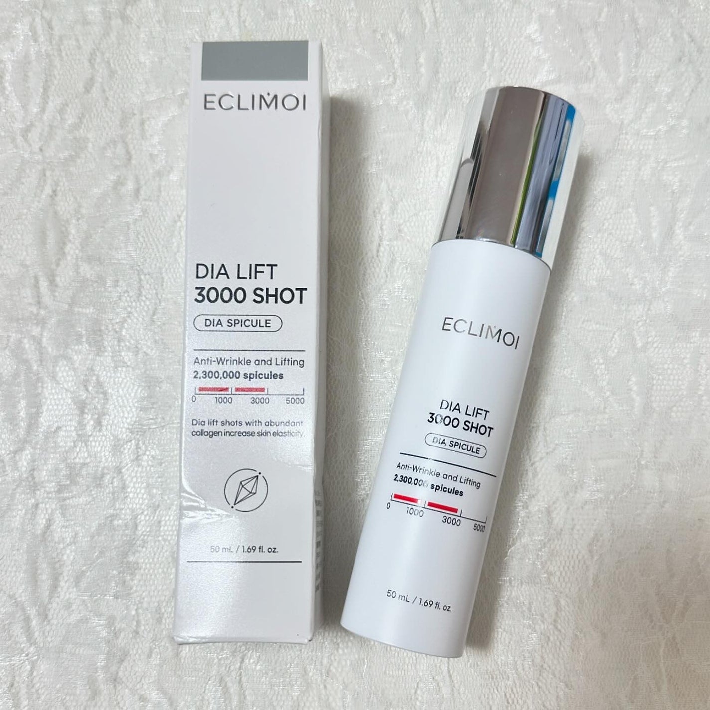 ダイヤリフト3000ショット/ECLIMOI/フェイスクリームを使ったクチコミ(1枚目)