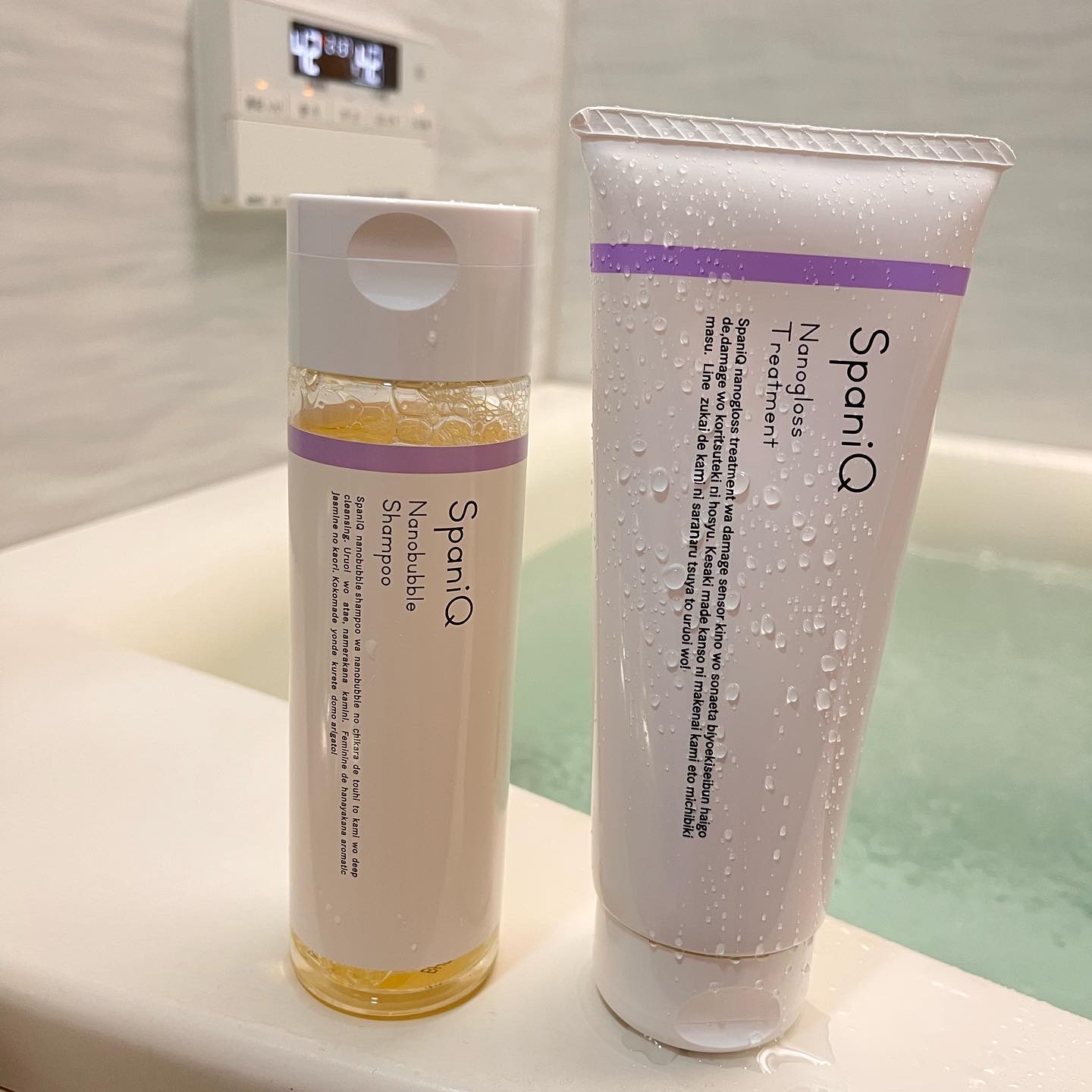 SpaniQ ナノバブルシャンプー/SpaniQ/市販シャンプーを使ったクチコミ（1枚目）