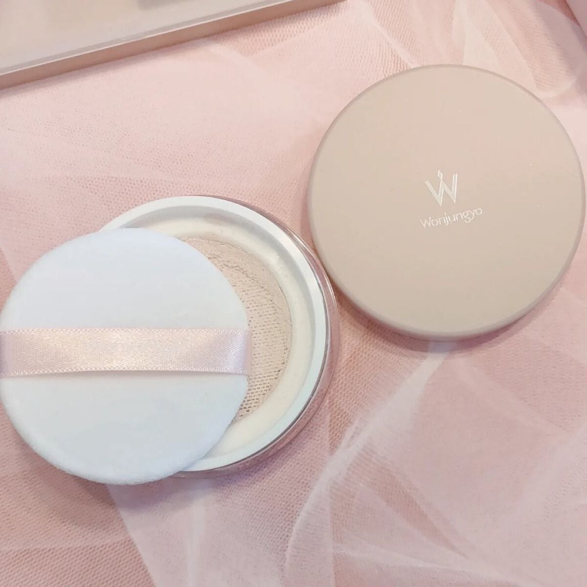 ウォンジョンヨ フィクシングブラーパウダー N/Wonjungyo/ルースパウダーを使ったクチコミ(2枚目)