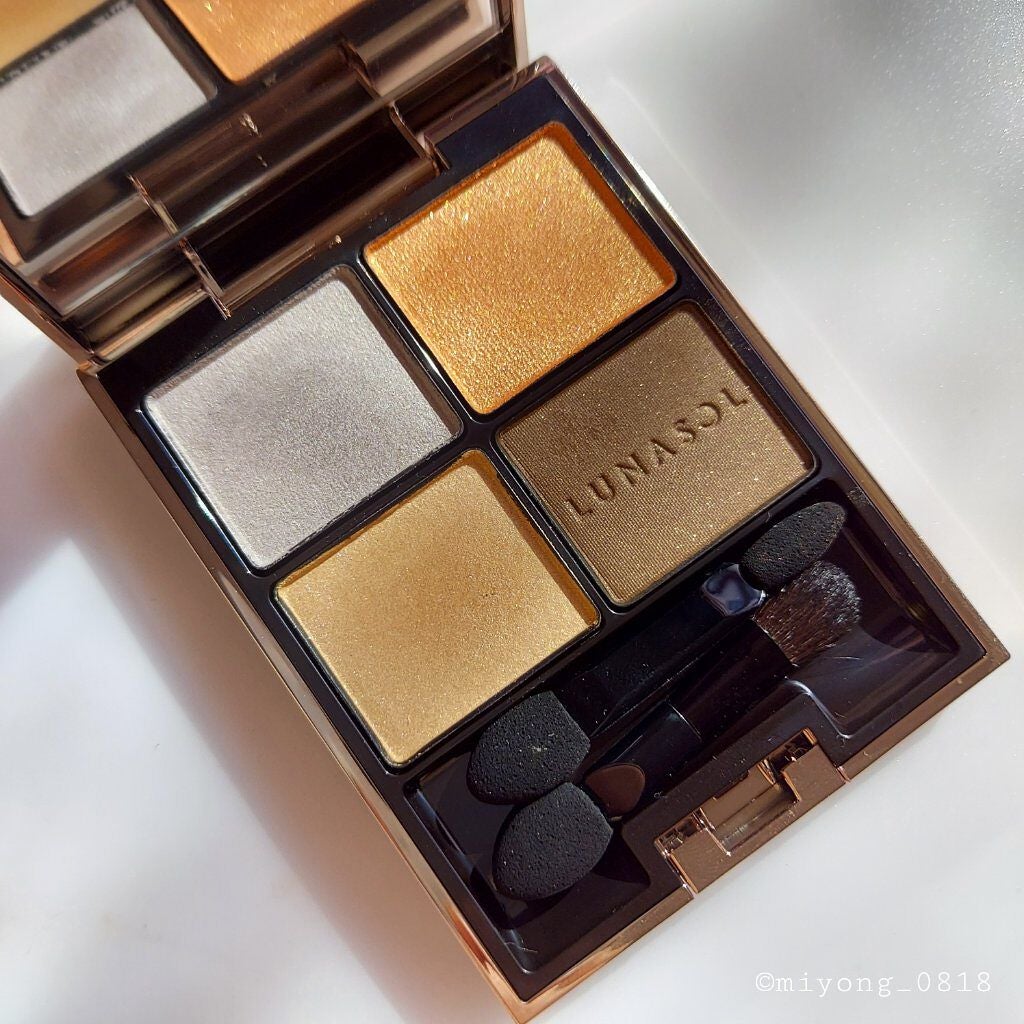 アイカラーレーション/LUNASOL/アイシャドウパレットを使ったクチコミ(10枚目)