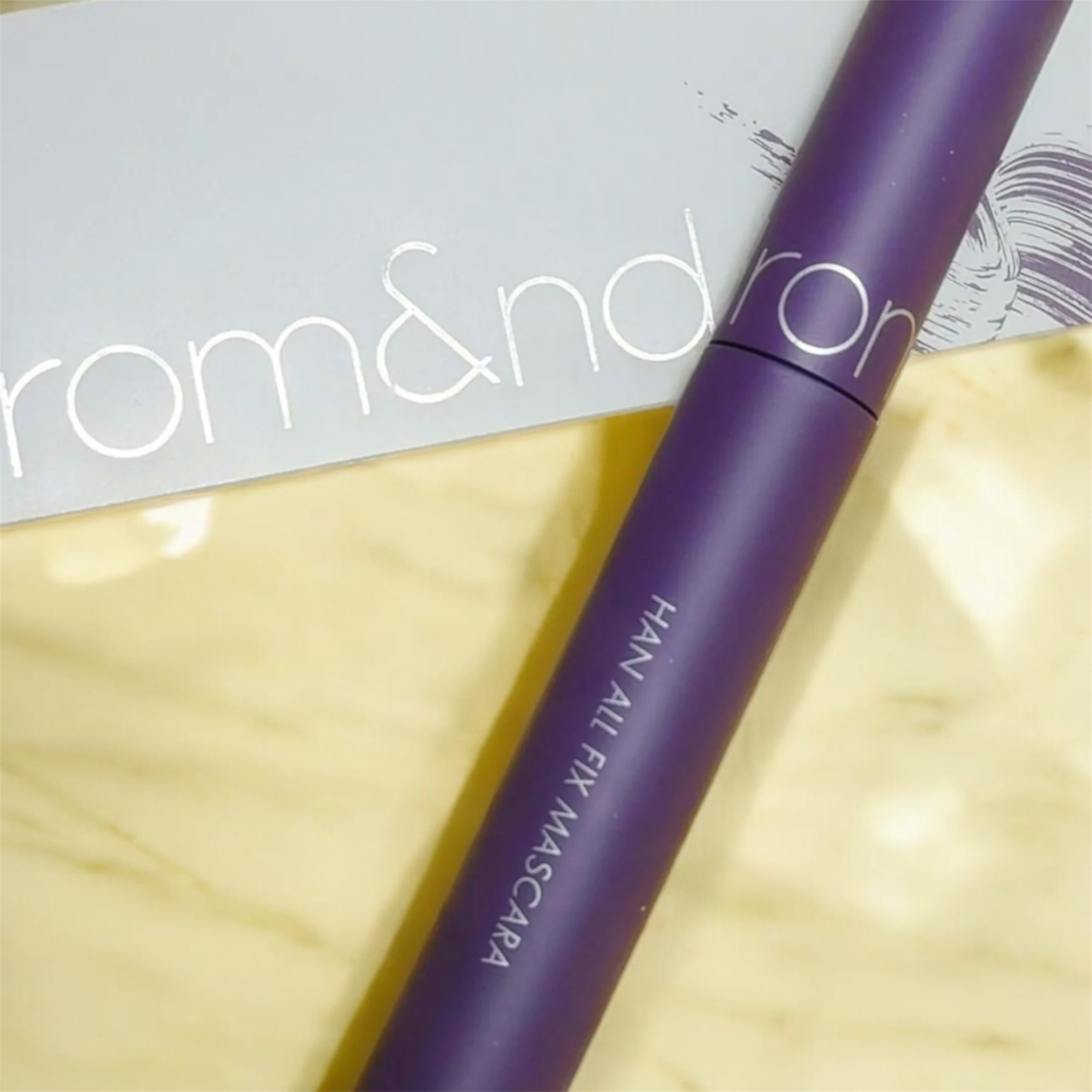 ハンオールフィックスマスカラ L05 ロングバイン(LONG VINE)(日本限定)/rom&nd/マスカラを使ったクチコミ（2枚目）