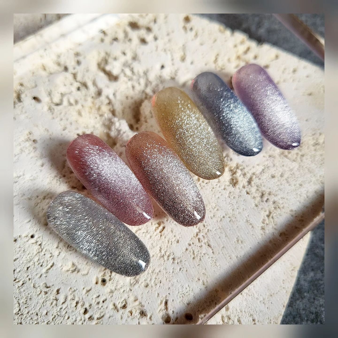 キャッツアイジェル/AQUA NAIL/ジェルネイルを使ったクチコミ（2枚目）