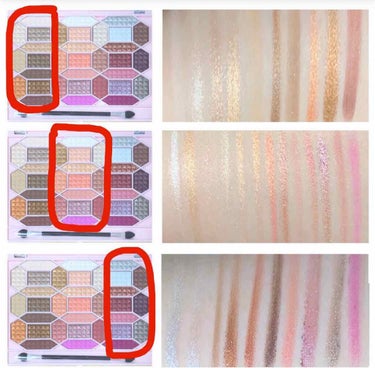 30COLORSEYESHADOWPALETTE/Dolly Angel/アイシャドウパレットを使ったクチコミ（3枚目）