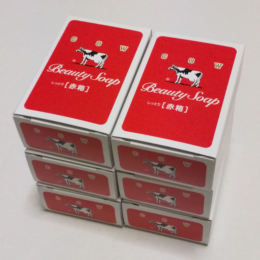 赤箱 (しっとり)/カウブランド/洗顔石鹸を使ったクチコミ（1枚目）