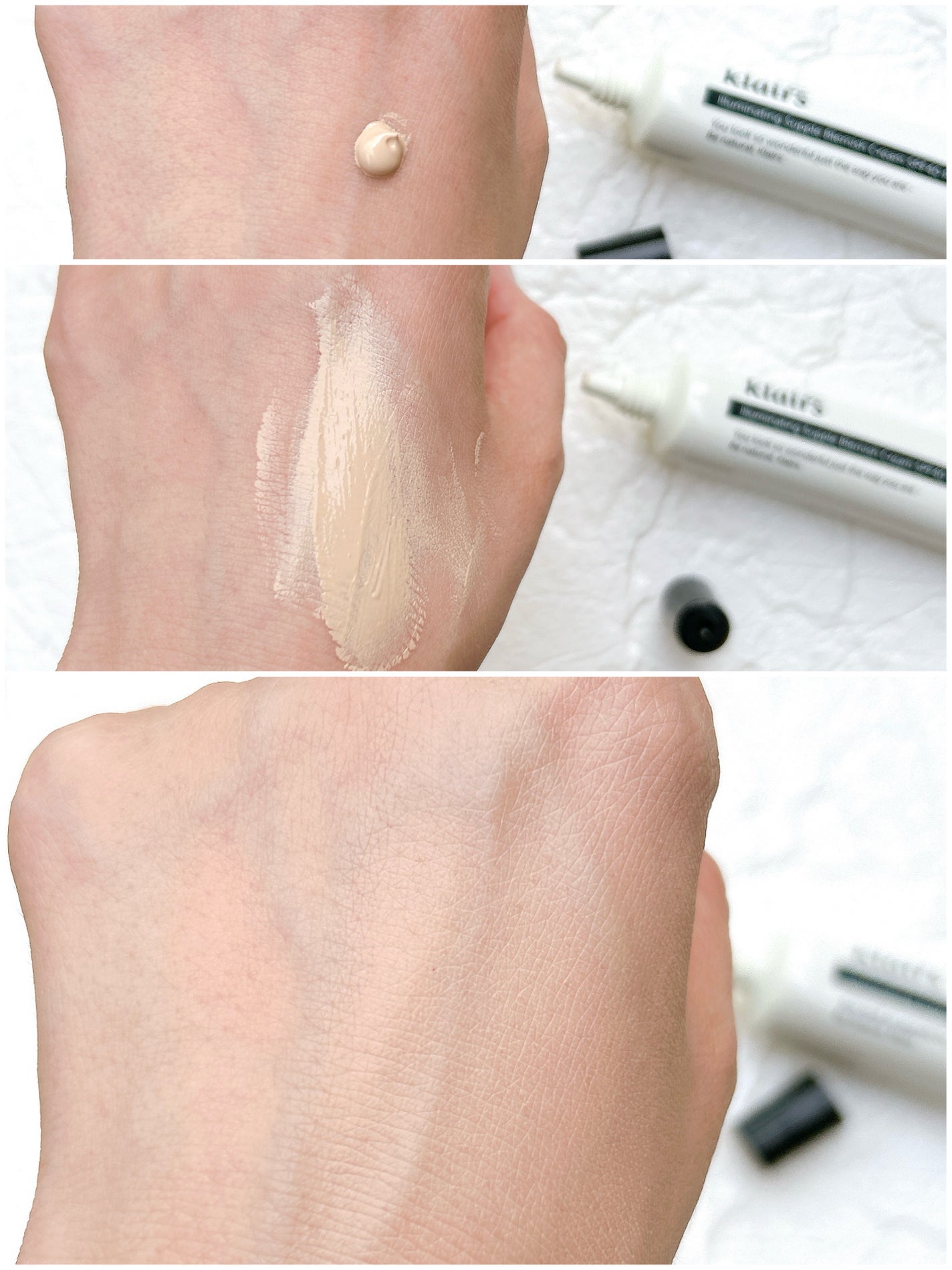 イルミネーティングサプルブレミッシュクリーム(40ml)/Klairs/化粧下地を使ったクチコミ(2枚目)