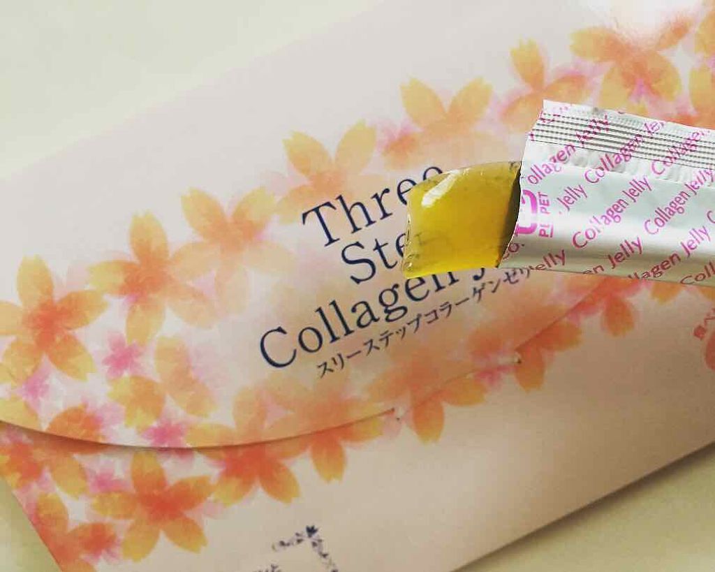 スリーステップコラーゲンゼリー/きめやか美研/美容サプリメントを使ったクチコミ（3枚目）