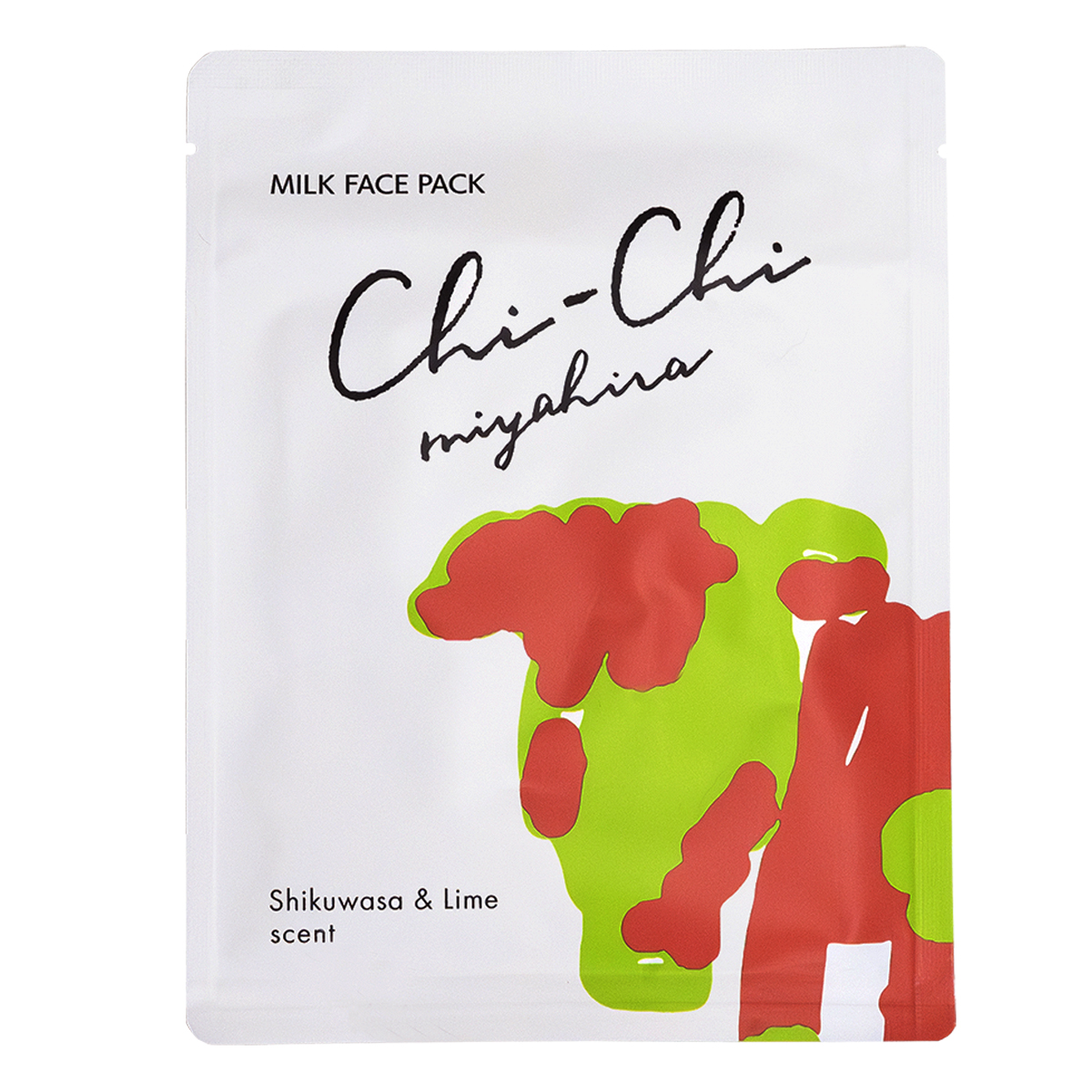Chi-Chi ミルクフェイスパック シークヮーサー&ライムの香り
