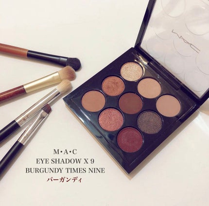 スモール アイシャドウ×9/M・A・C/アイシャドウパレットを使ったクチコミ(1枚目)