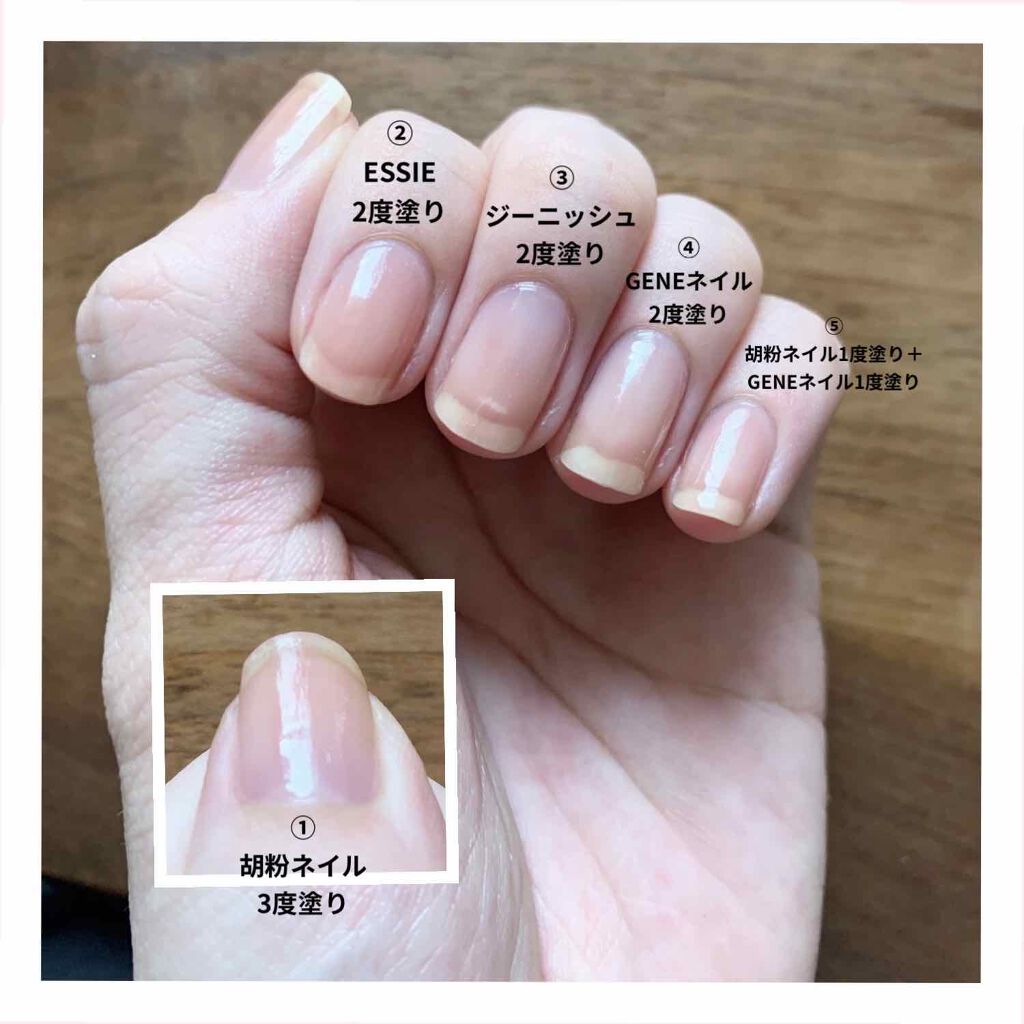 グッド トゥ ゴー トップコート エッシーを使った口コミ 実験 トップコート比較 100 140 By ねじ 混合肌 30代前半 Lips