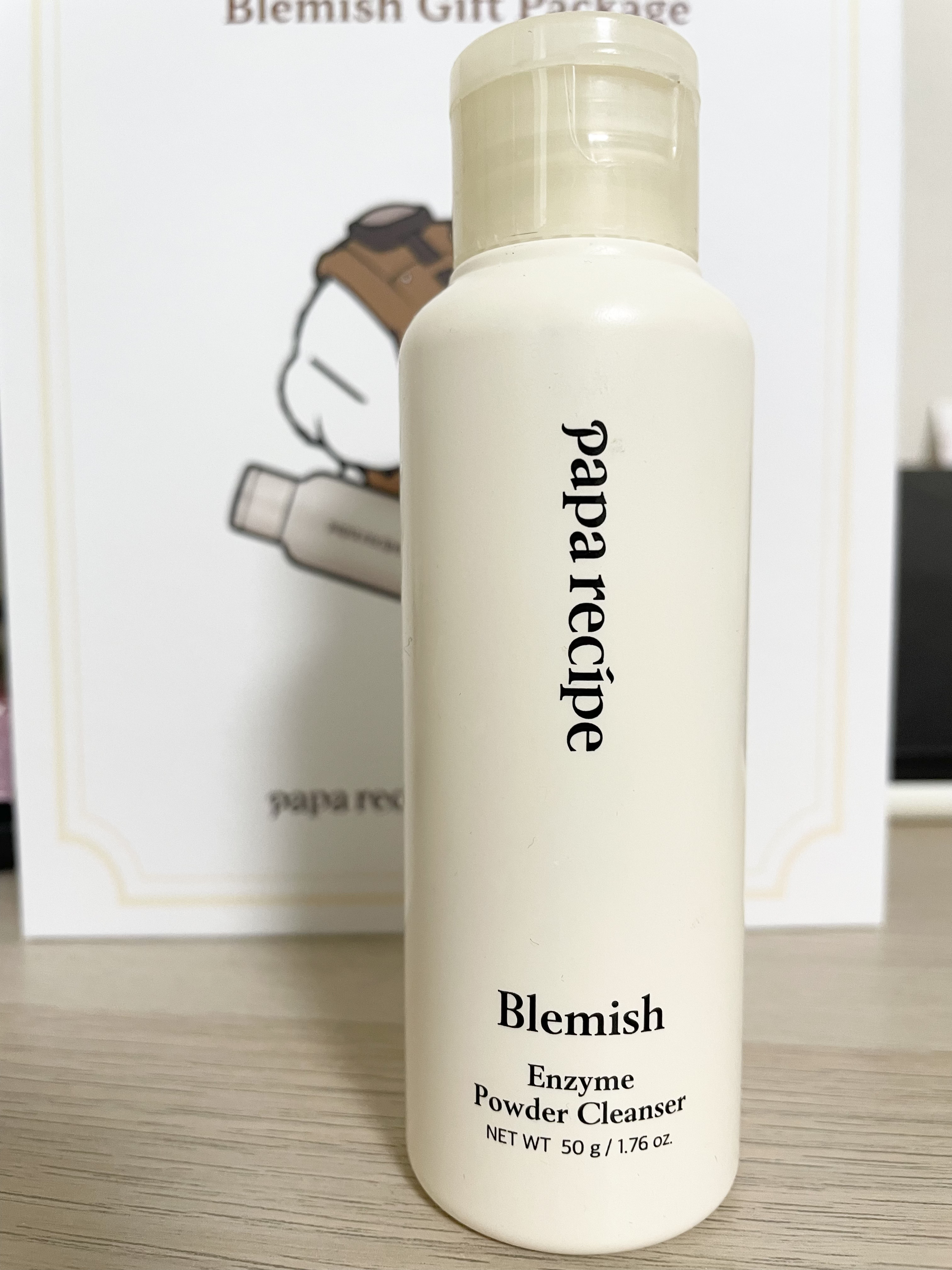 ブレミッシュ 酵素 洗顔パウダー/PAPA RECIPE/洗顔パウダーを使ったクチコミ（1枚目）