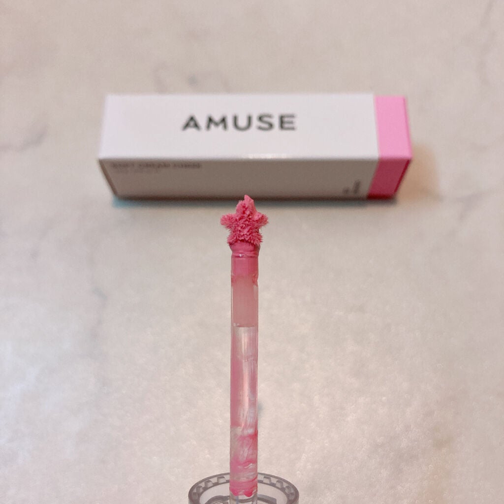ソフトクリームチーク/AMUSE/リキッドチークを使ったクチコミ(4枚目)