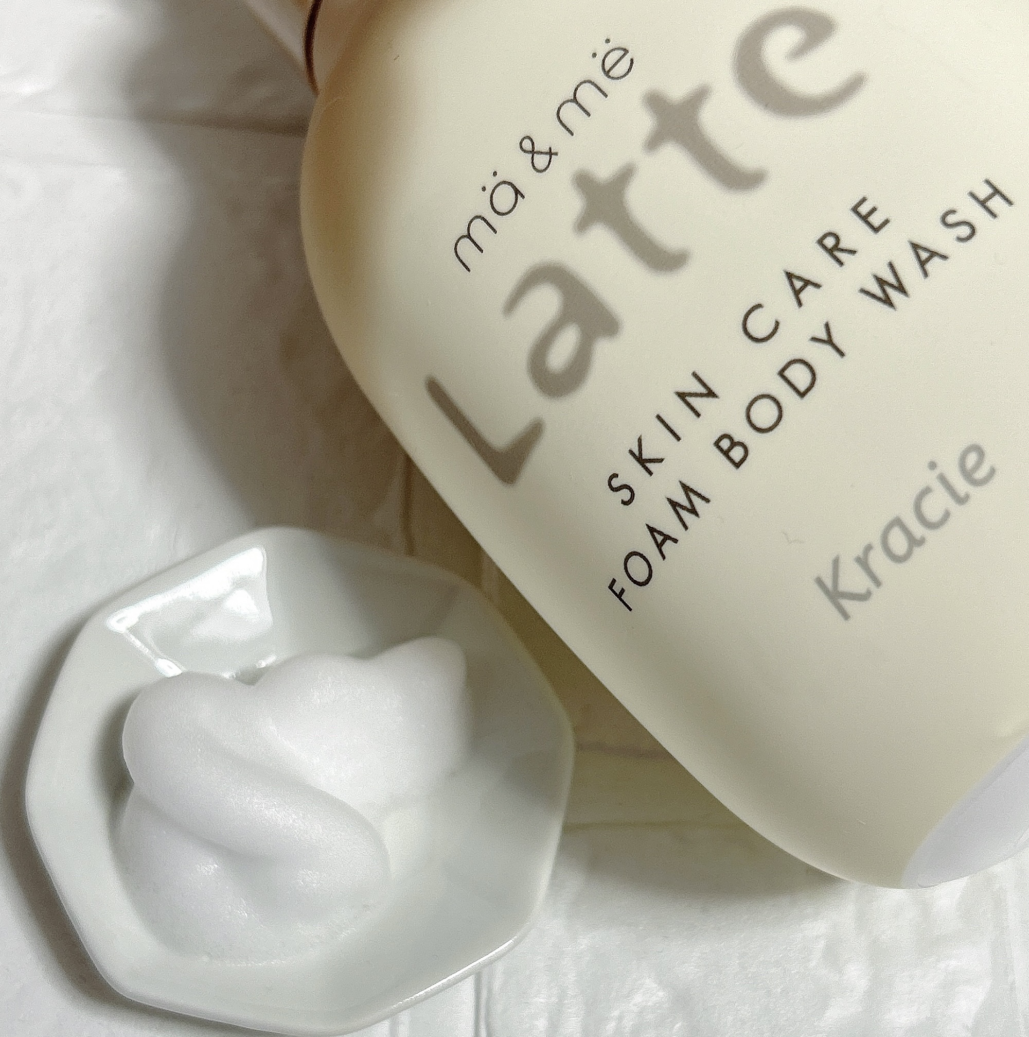 マー&ミー　泡で出てくるボディソープ/マー＆ミー　ラッテ/ボディソープを使ったクチコミ（3枚目）