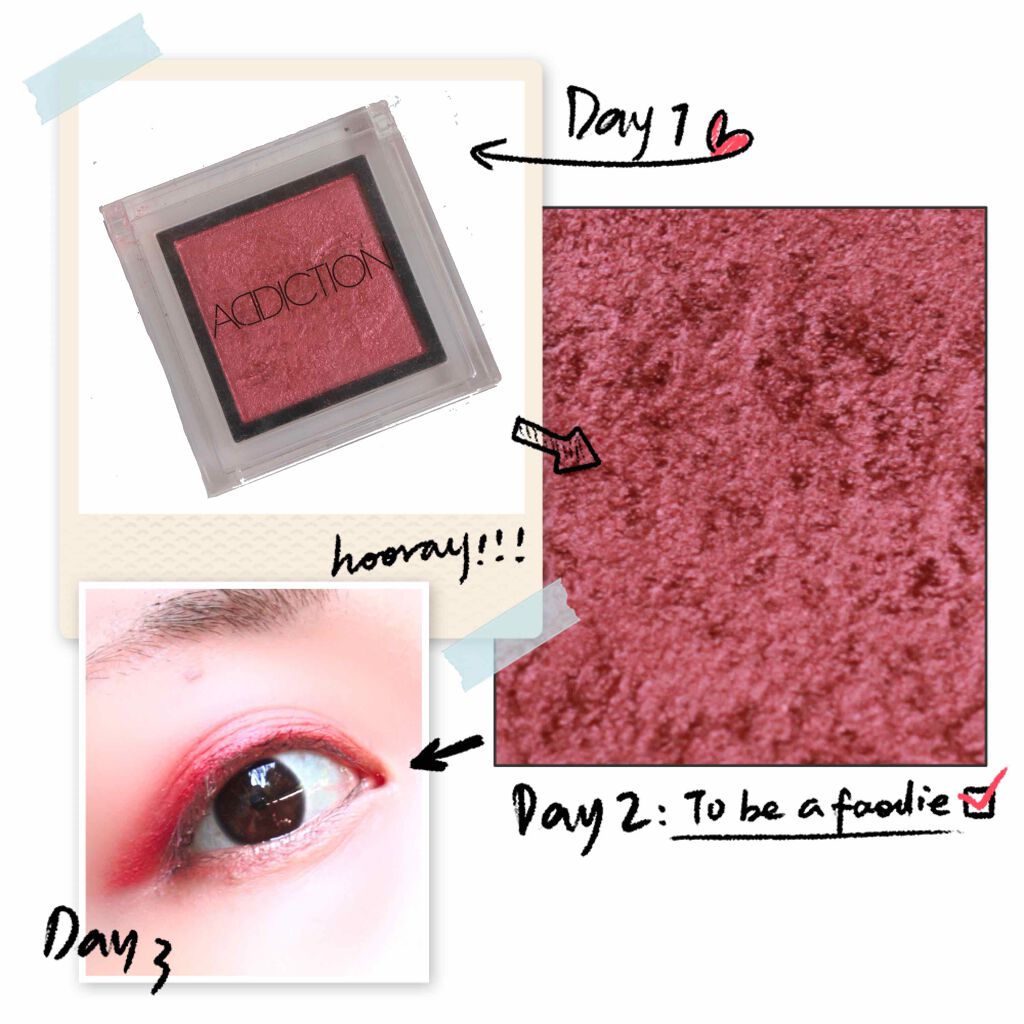 アディクション ザ アイシャドウ/ADDICTION/単色アイシャドウを使ったクチコミ(2枚目)
