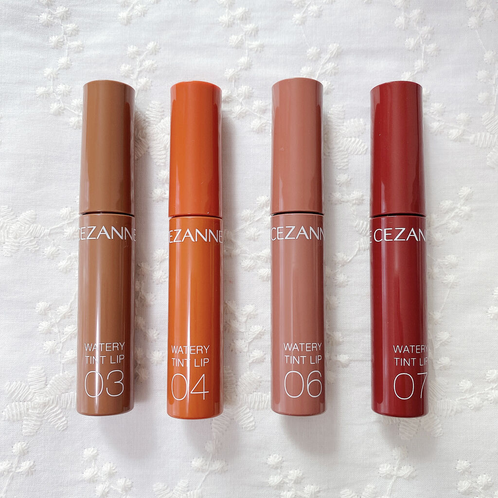 ウォータリーティントリップ/CEZANNE/リップティントを使ったクチコミ（1枚目）