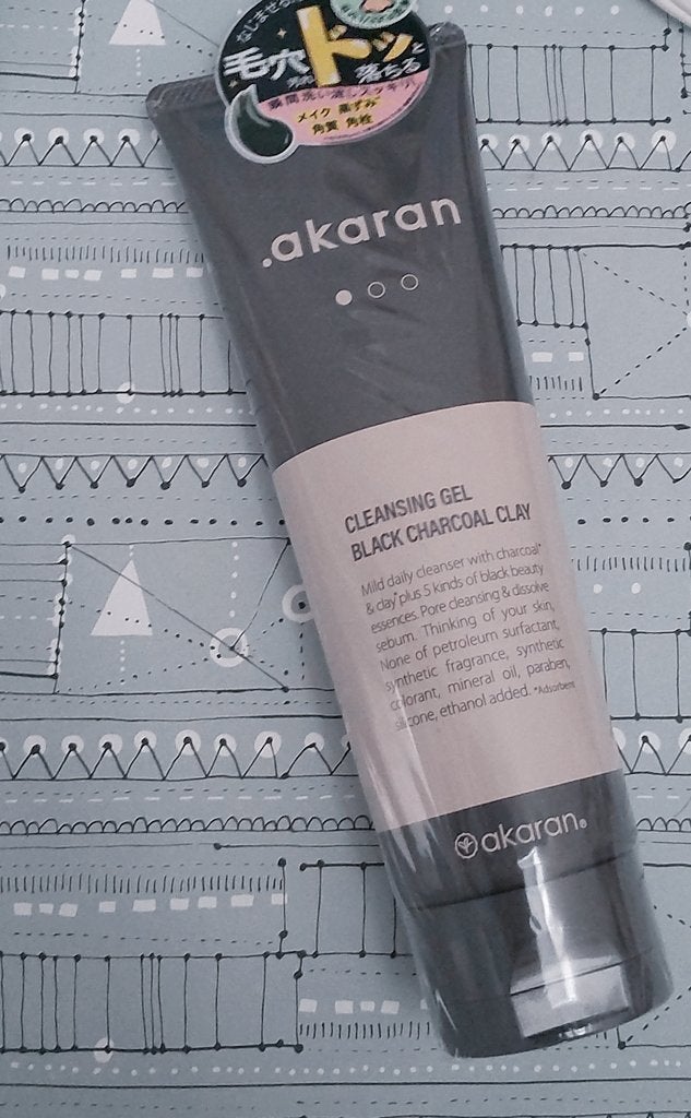ブラックジェルクレンジング/.akaran/クレンジングジェルを使ったクチコミ(1枚目)