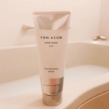 モイスト＆ダメージリペア 高濃度ヘアマスク/FUN AZUM/洗い流すヘアトリートメントを使ったクチコミ（1枚目）