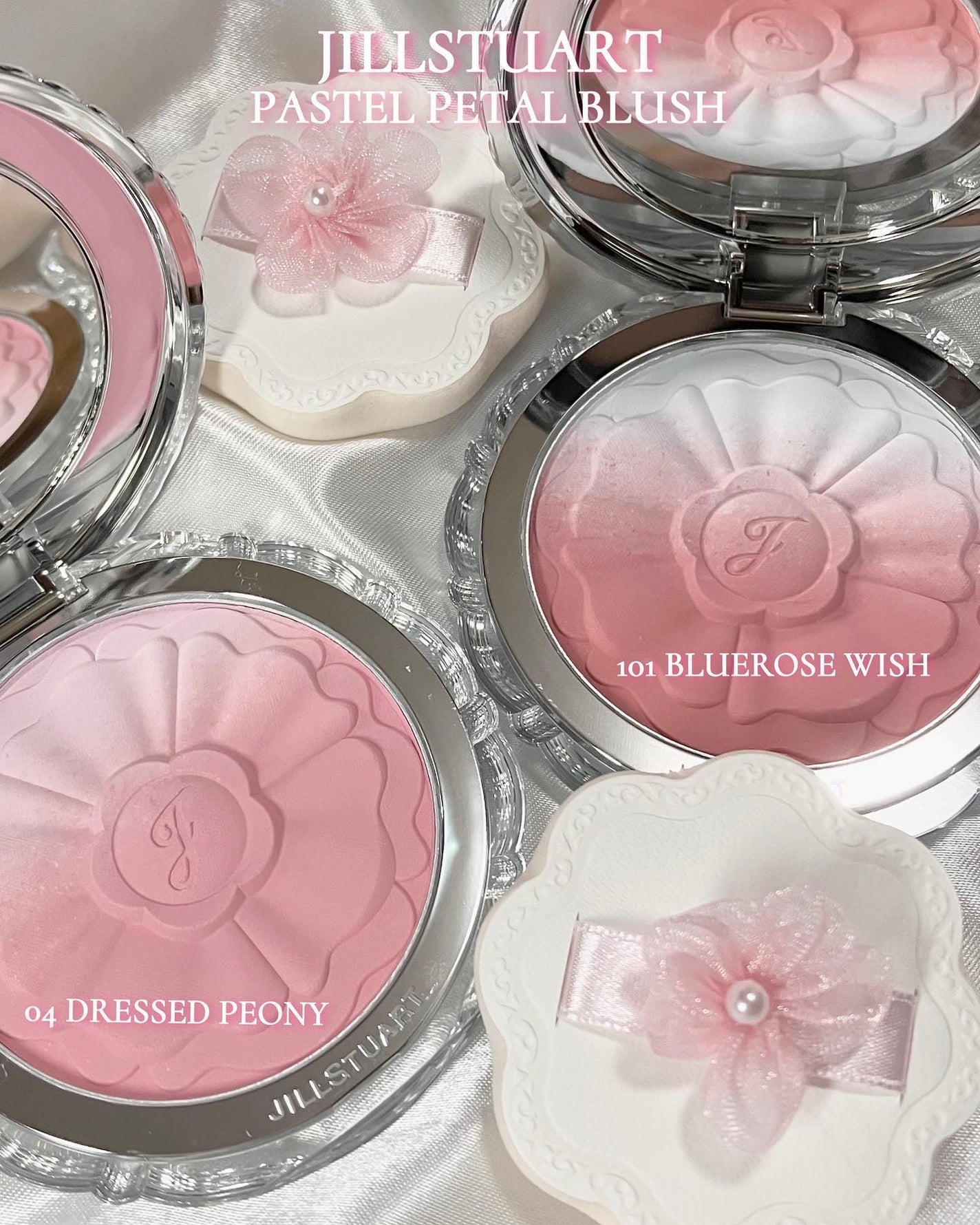 ジルスチュアート パステルペタル ブラッシュ/JILL STUART/パウダーチークを使ったクチコミ(2枚目)