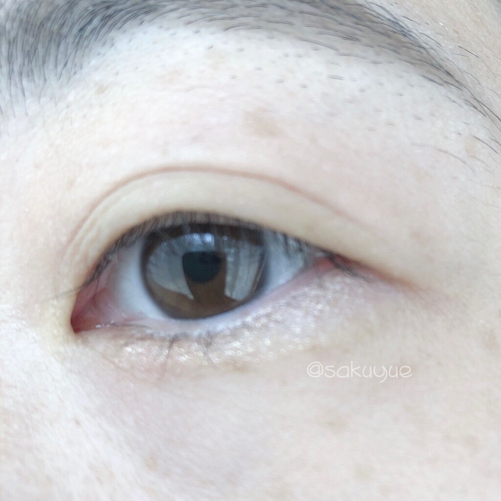 クレヨン アイカラー BE-1 ピンクベージュ/Visée/スティックアイシャドウを使ったクチコミ（2枚目）