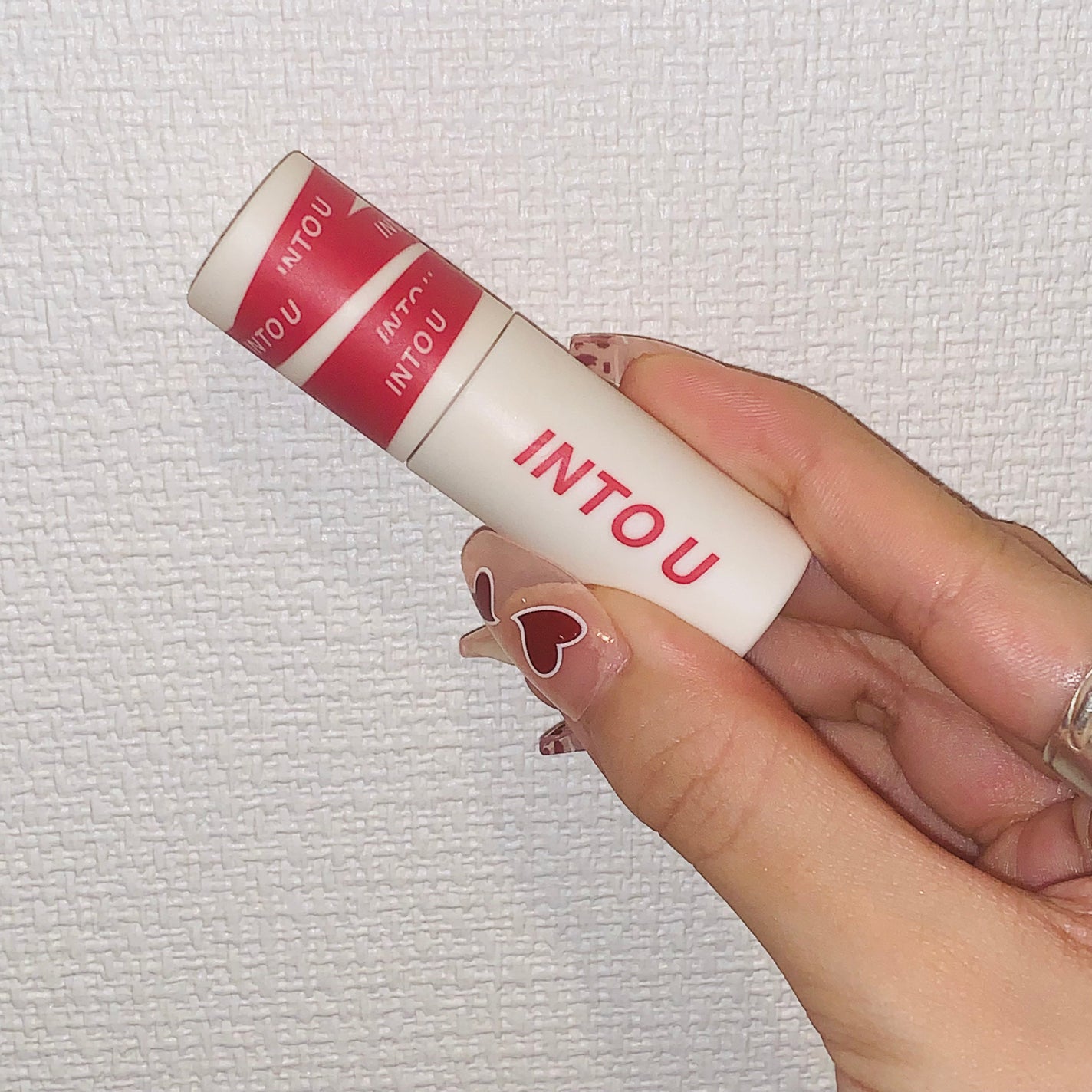 スーパーマットリップ&チークマッド/INTO U/口紅を使ったクチコミ(1枚目)