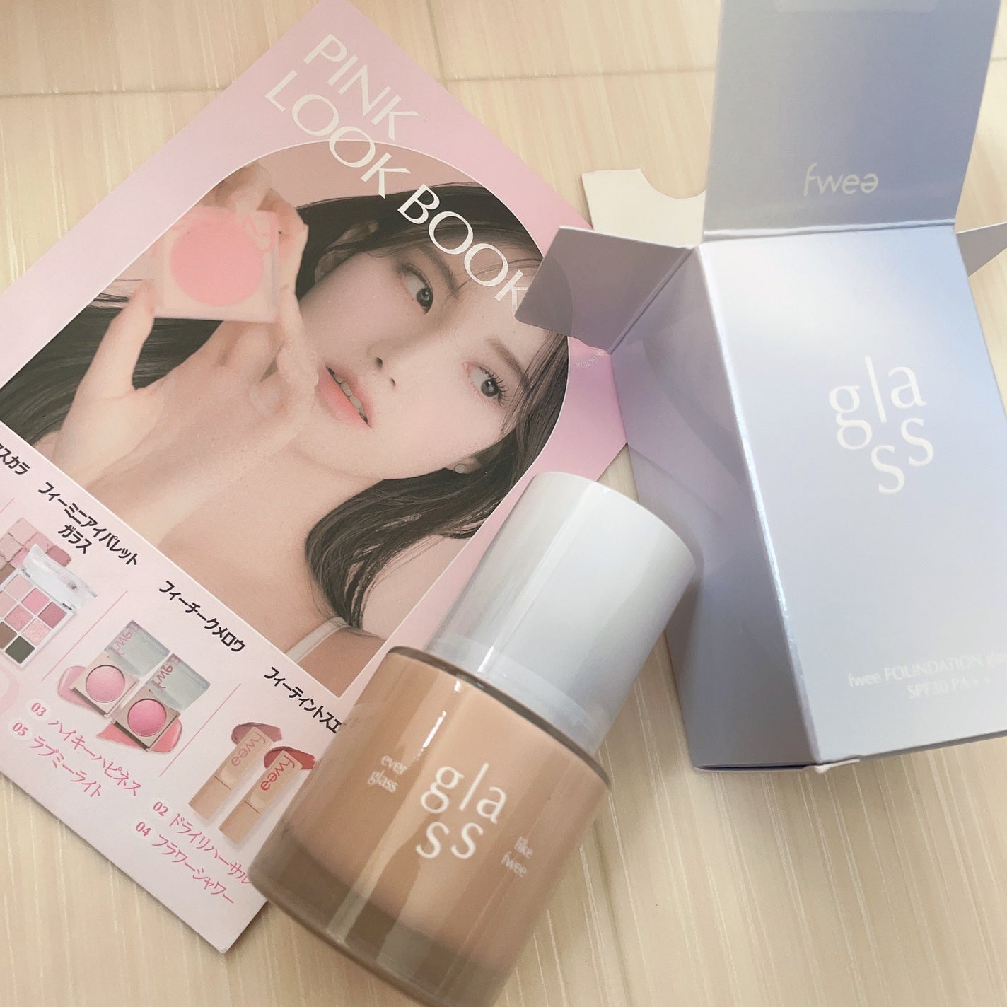 フィーファンデーションガラス/fwee/リキッドファンデーションを使ったクチコミ(2枚目)