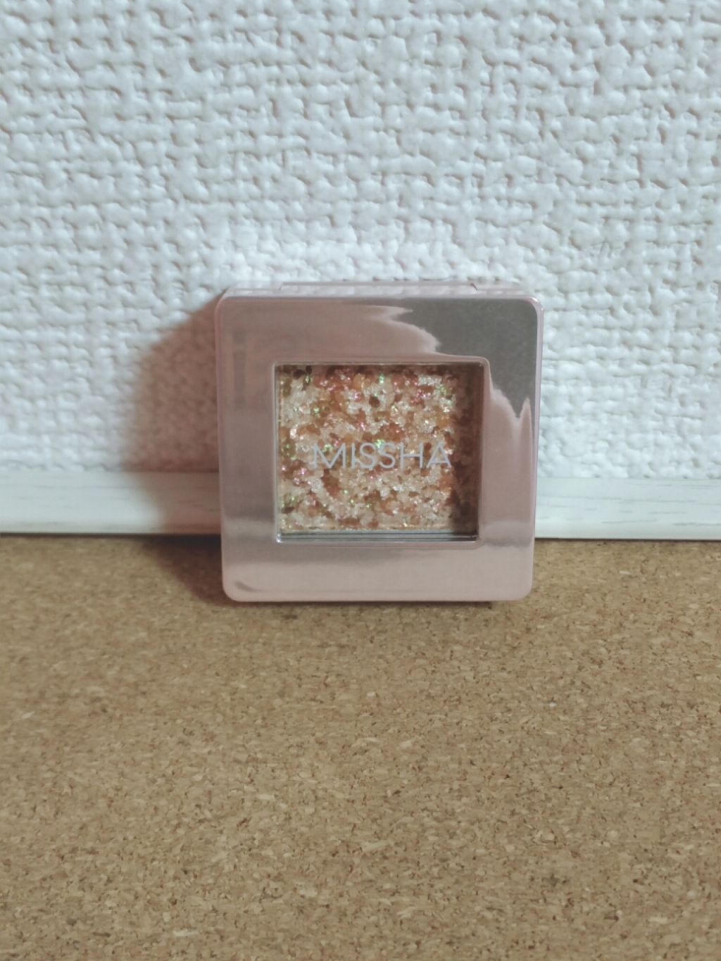 グリッタープリズム シャドウ/MISSHA/グリッターを使ったクチコミ（2枚目）