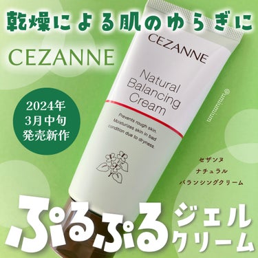 ナチュラルバランシングクリーム/CEZANNE/フェイスクリームを使ったクチコミ（1枚目）