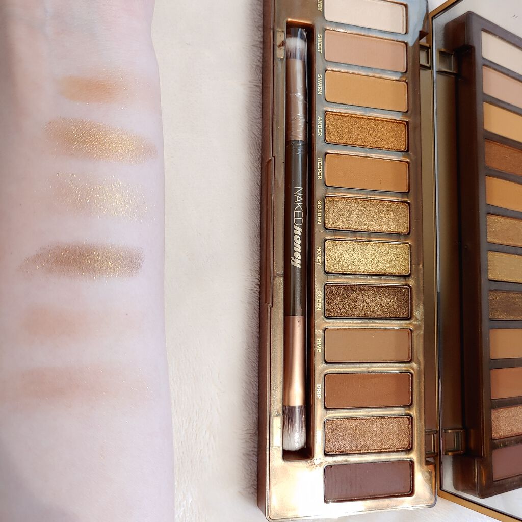 NAKED Honey/アーバンディケイ/アイシャドウパレットを使ったクチコミ（2枚目）