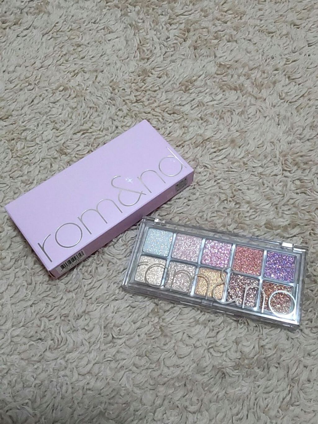 ベターザンパレット/rom&nd/アイシャドウパレットを使ったクチコミ（1枚目）