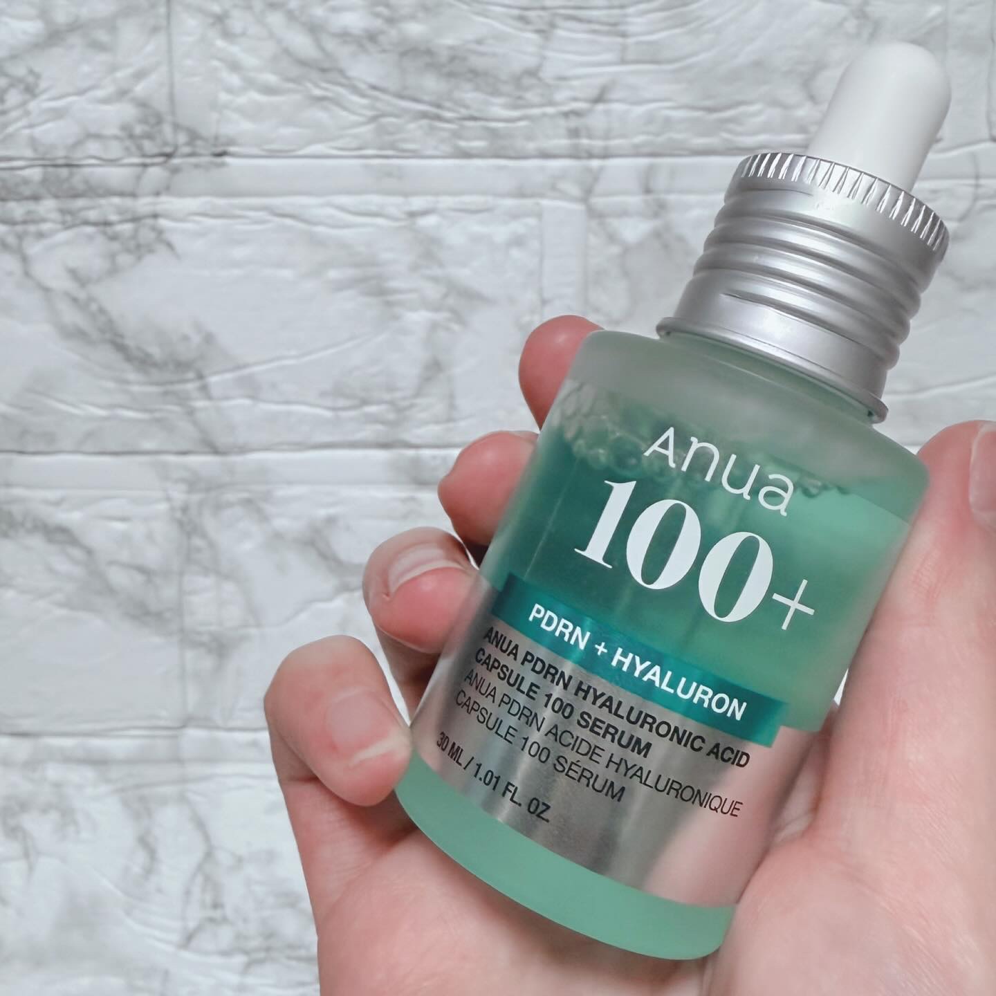 PDRNヒアルロン酸カプセル100セラム/Anua/美容液を使ったクチコミ（1枚目）