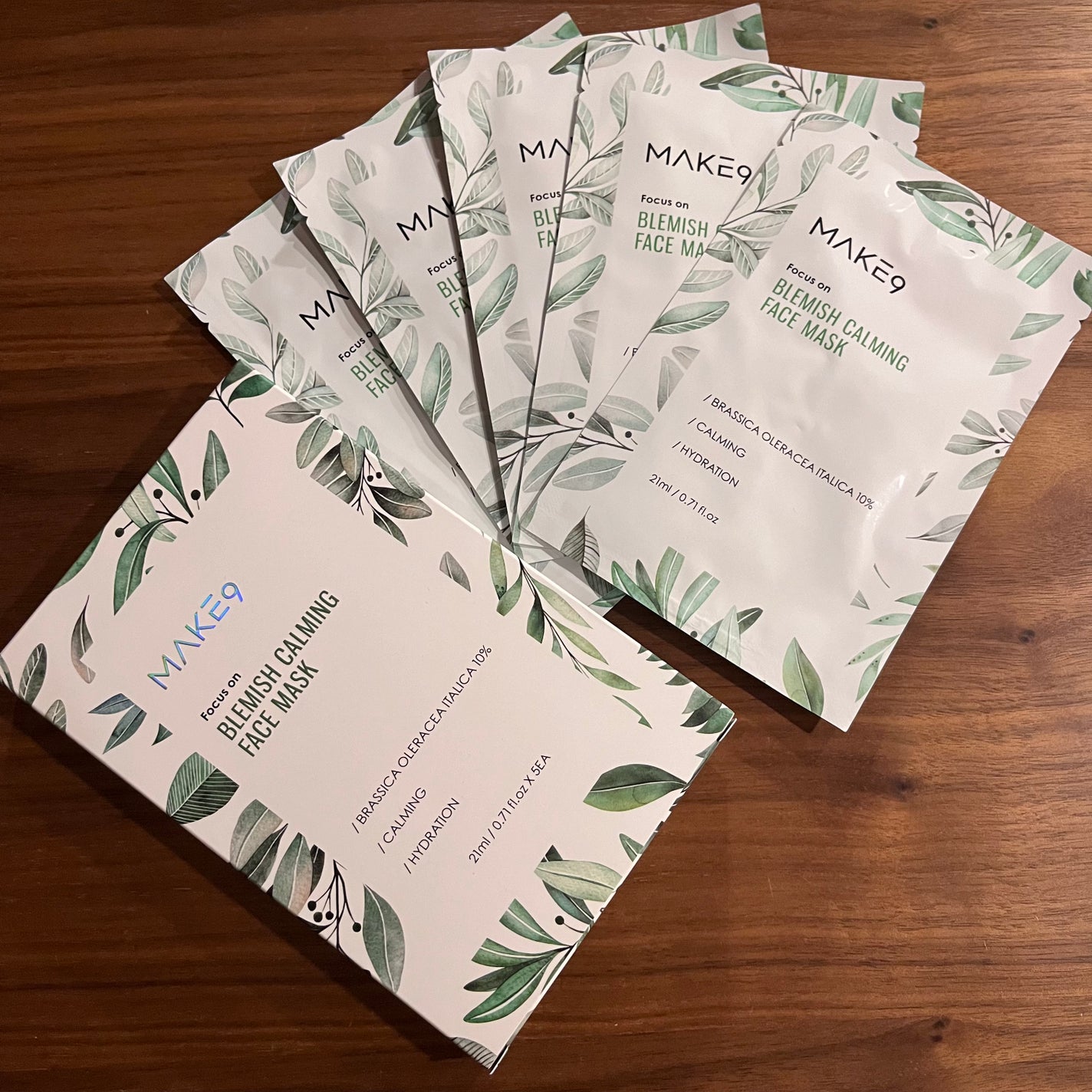 ブラミッシュカーミングフェイス マスク/MAKE9/シートマスク・パックを使ったクチコミ(1枚目)