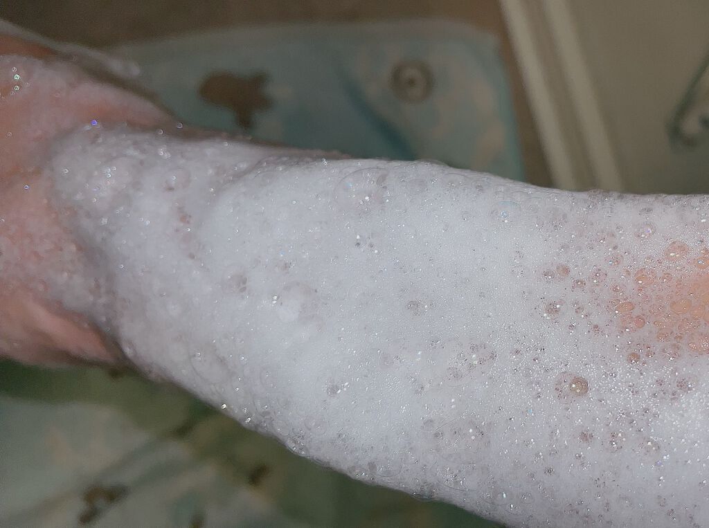 ボタニカルボディウォッシュ コットンシャボンの香り/NICE & QUICK/ボディソープを使ったクチコミ(4枚目)