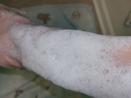 ボタニカルボディウォッシュ コットンシャボンの香り/NICE & QUICK/ボディソープを使ったクチコミ(4枚目)