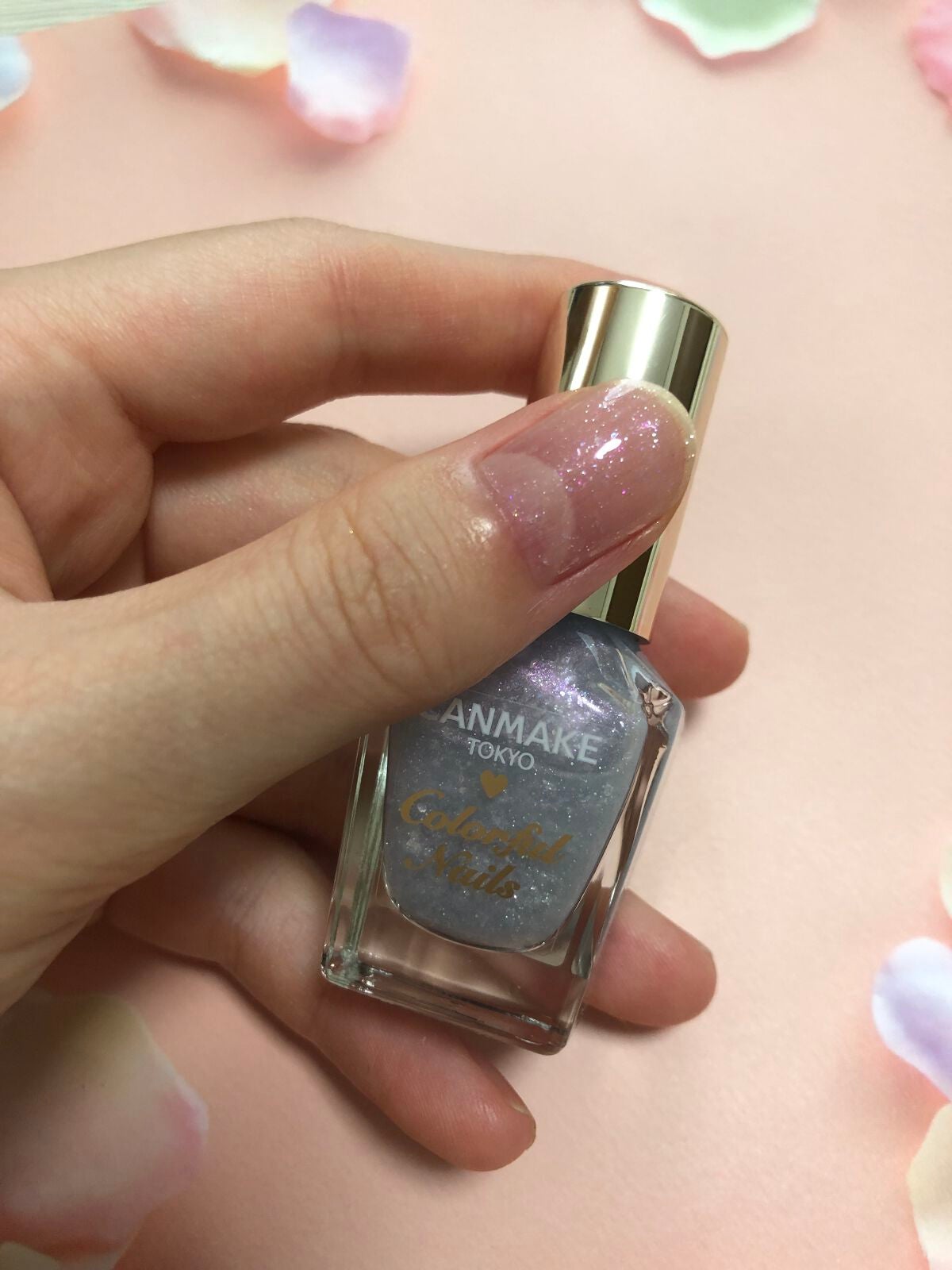 カラフルネイルズ/キャンメイク/マニキュアを使ったクチコミ(4枚目)