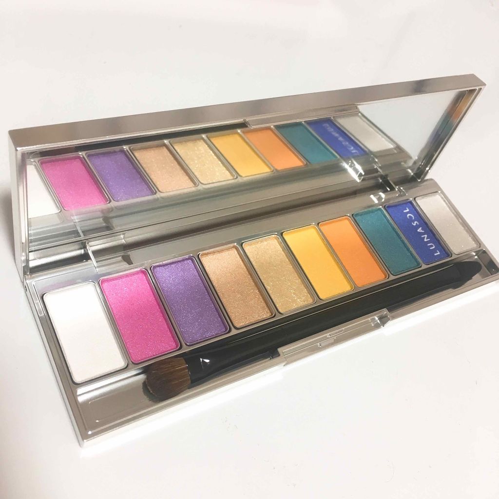 ザ ライティングカラーアイズ/LUNASOL/アイシャドウパレットを使ったクチコミ（1枚目）