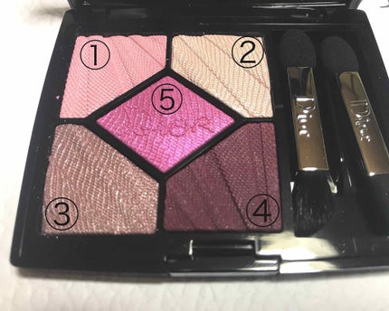 サンク クルール/Dior/アイシャドウパレットを使ったクチコミ(2枚目)