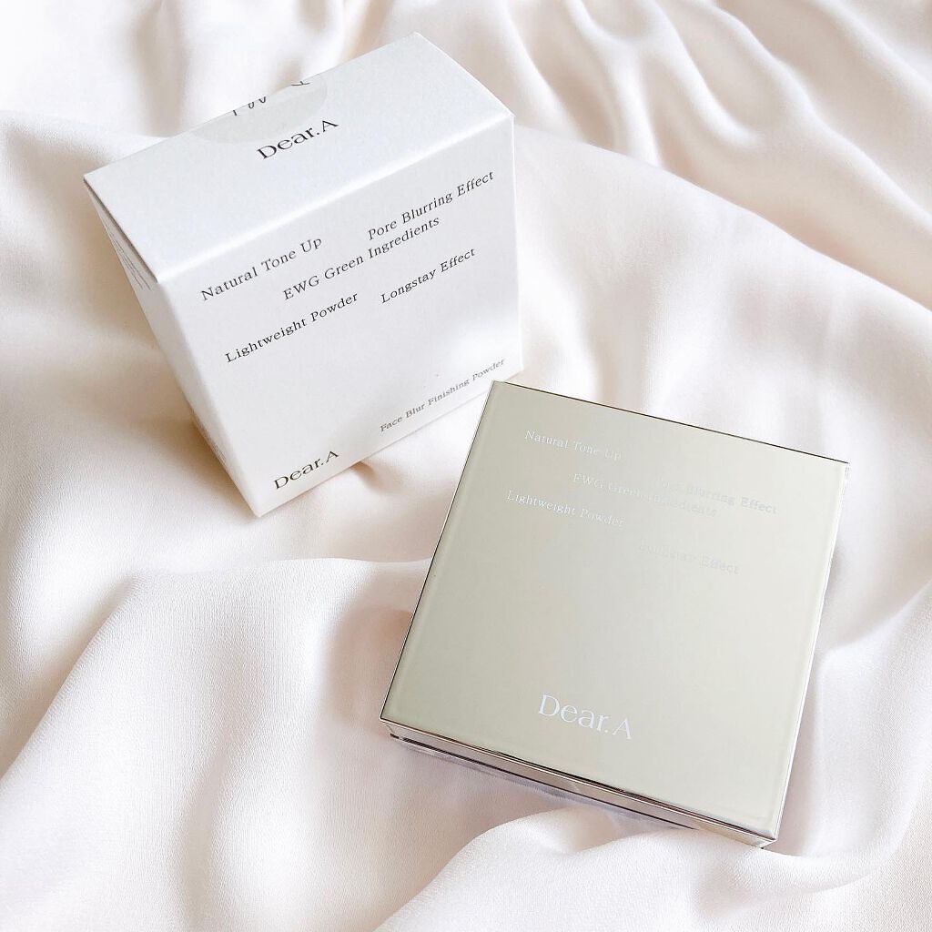 フェイス ブラー フィニッシング パウダー/Dear.A/ルースパウダーを使ったクチコミ（2枚目）